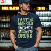 Bachelor Party Drink Team Groom Design T-shirt