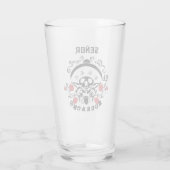 Bachelor party El Borracho Beer Glas (Achterkant)