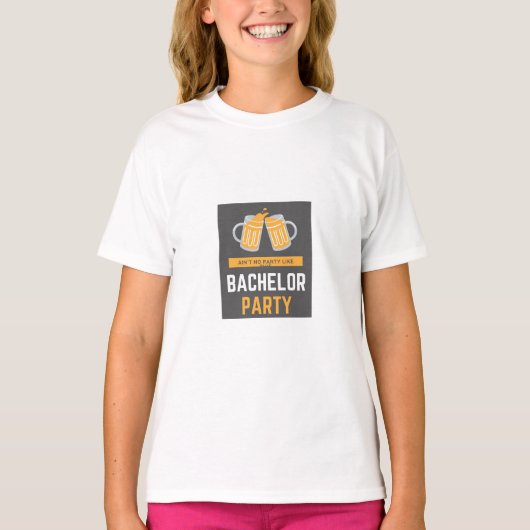 Bachelor Party Evenement Royale Design T-shirt (Voorkant)