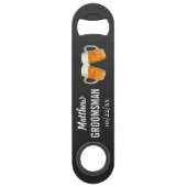 Bachelor Party Favor Beer Cheers Speed Flessenopener (Voorkant)