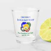 Bachelor Party Favor Poker Gambling Shot Glas (Voorkant)