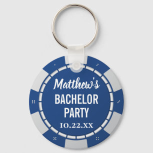 Bachelor Party Gambling Poker Chip Sleutelhanger