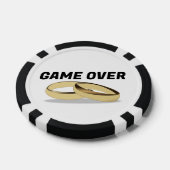 BACHELOR PARTY GAME OVER GRAPPIGE POKER CHIPS (Enkel)