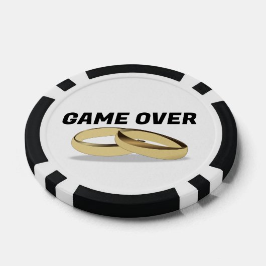 BACHELOR PARTY GAME OVER GRAPPIGE POKER CHIPS (Enkel)