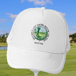Bachelor Party Golfer Naam Laatste Swing Golf Hand Trucker Pet<br><div class="desc">Een passend cadeau op zoveel manieren voor een vrijgezellenfeest. Als u ontwerpvragen of een speciaal verzoek heeft,  stuur dan een chat of een e-mail naar: charmdesignstudio@rcn.com en we helpen u graag.</div>