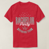 Bachelor Party Groom 5 T-shirt (Design voorkant)