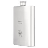 Bachelor Party Groom Flask Monogram Funny Gift Flacon (Links)