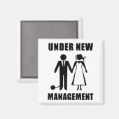 Bachelor Party Groom Stag Do Wedding Funny New Man Magneet (Voorkant / Achterkant)