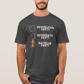 Bachelor Party Groomsman Shirt - Funny Gezegde (Voorkant)
