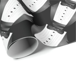 Bachelor Party Groomsman Team Groom zwarte tuxedo Cadeaupapier