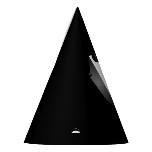 Bachelor Party Groomsman Team Groom zwarte tuxedo Feesthoedjes (Links)