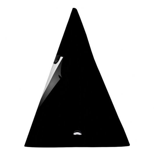 Bachelor Party Groomsman Team Groom zwarte tuxedo Feesthoedjes (Rechts)