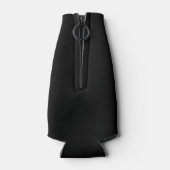 Bachelor Party Groomsman Team Groom zwarte tuxedo Flesjeskoeler (Achterkant)