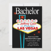 Bachelor Party in Las Vegas Kaart (Voorkant)