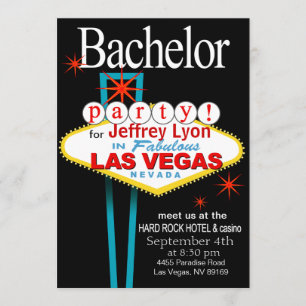 Bachelor Party in Las Vegas Kaart