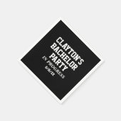 Bachelor Party in Progress Napkins Servet (Hoek)