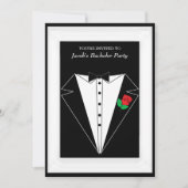 Bachelor Party Kaart (Voorkant)