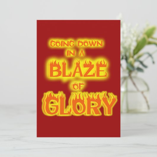 Bachelor Party Kaart (Staand voorkant)