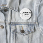 Bachelor Party-knoppen Ronde Button 5,7 Cm (In situ)