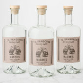 Bachelor Party Liquor Bottle Labels Likeurfles Etiket (Flessen)