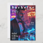 Bachelor Party Magazine Hoesje Kaart (Voorkant)