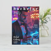 Bachelor Party Magazine Hoesje Kaart (Staand voorkant)
