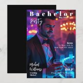 Bachelor Party Magazine Hoesje Kaart (Voorkant / Achterkant)