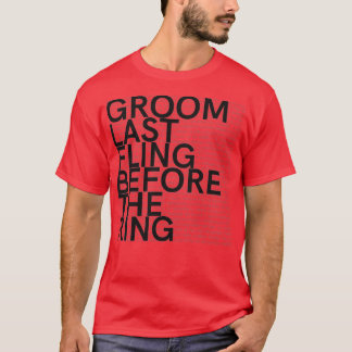 bachelor party mannen booze cruise gift 10 t-shirt