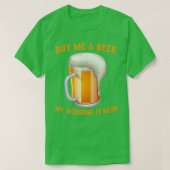 Bachelor party menx27s JGA koopt me een bierwinkel T-shirt (Design voorkant)