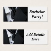 Bachelor Party Mini Visitekaartjes (Voorkant /achterkant)
