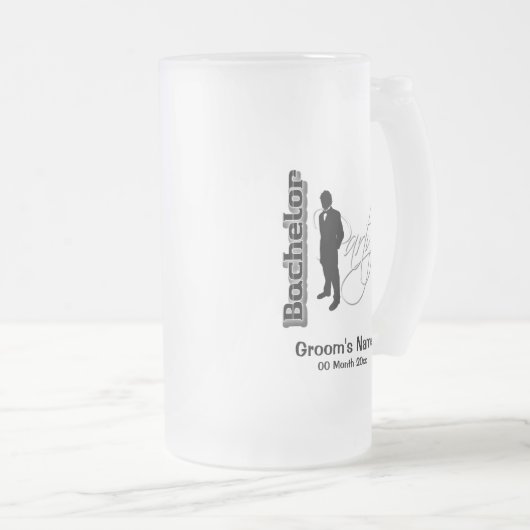 Bachelor party - mokken en bekertjes (Voorkant rechts)