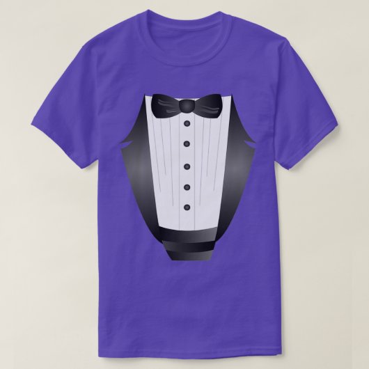 Bachelor party nieuwpartij Tuxedo T-shirt (Design voorkant)