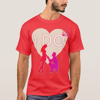 Bachelor party over het huwelijk in Bride JGA 8 T-shirt