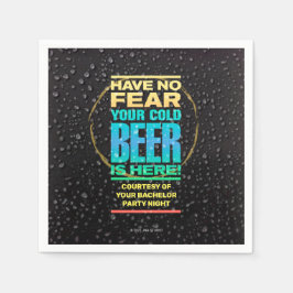 Bachelor Party Paper Napkin Servet