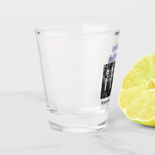 Bachelor Party Photo Weddenschap Favor Shot Glas (Links)