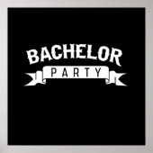 Bachelor Party Poster (Voorkant)