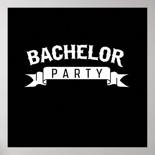 Bachelor Party Poster (Voorkant)