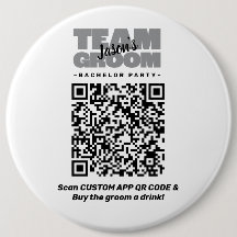 Bachelor Party QR Code Koop Drank Team Bruidegom 1