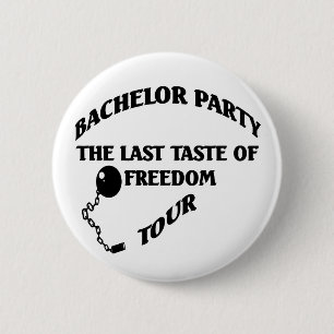 Bachelor Party Ronde Button 5,7 Cm