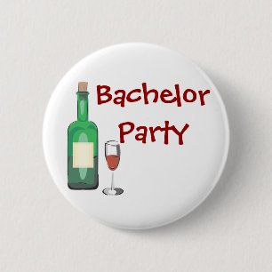 Bachelor Party Ronde Button 5,7 Cm