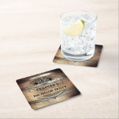 Bachelor Party Rustic Kartonnen Onderzetters (Insitu)