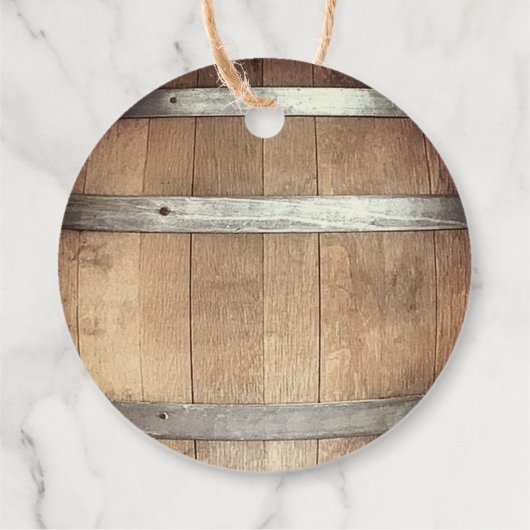 Bachelor Party Rustic Whiskey Bedankjes Labels (Achterkant)