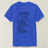 Bachelor Party Scavenger Hunt T-shirt (Design voorkant)