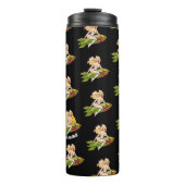 Bachelor Party Scramble Golf Dad Retro Bomber Pin  Thermosbeker (Voorkant)