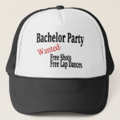 Bachelor Party (Shots and Lap Dances) Trucker Pet (Voorkant)