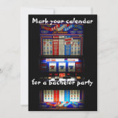 Bachelor Party Slot Machine Kaart (Voorkant)