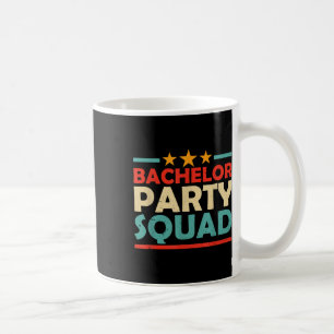 Bachelor Party Squad Team Bruid Bruidegom _1 Koffiemok