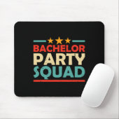 Bachelor Party Squad Team Bruid Bruidegom 1  Muismat (Met muis)