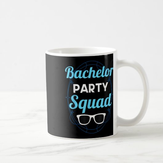 Bachelor Party Squad Team Bruid Bruidegom _2  Koffiemok (Rechts)