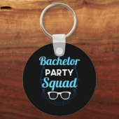 Bachelor Party Squad Team Bruid Bruidegom _2  Sleutelhanger (Voorkant)